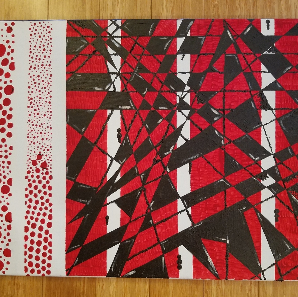 -SOLD-Canvas  "VENOM" wall art